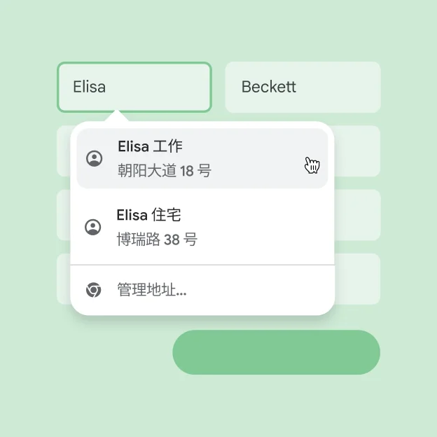 Chrome 个性化定制与智能表单自动填充